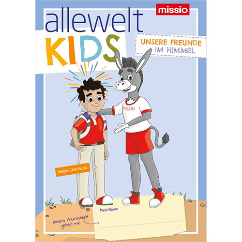 alleweltKIDSArbeitsblatt 2025 DIN A4 Missio Shop