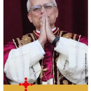 Gebetskarte "Papst Leo XIV"