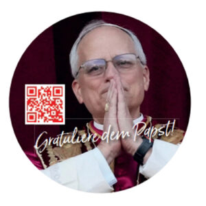Sticker "Papst Leo XIV"