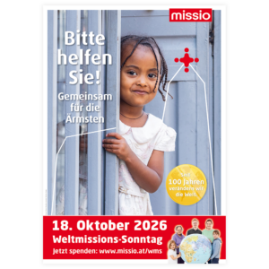 Plakat zum Weltmissions-Sonntag (DIN A2)