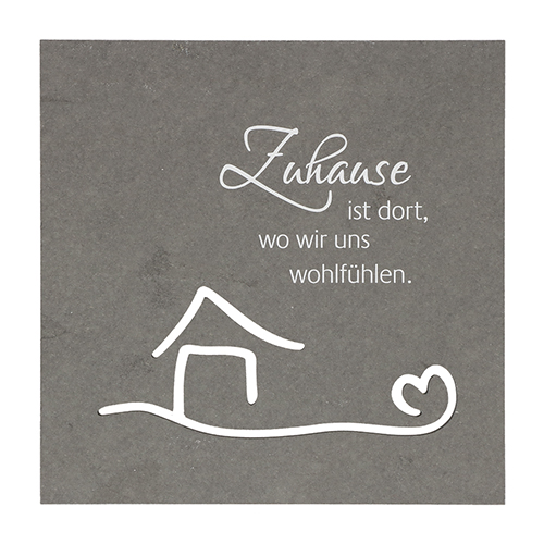 Schiefertafel "Haussegen"
