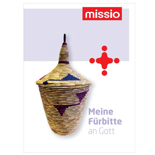 Gebetskarte "Fürbittkarte für die Missio Messe"