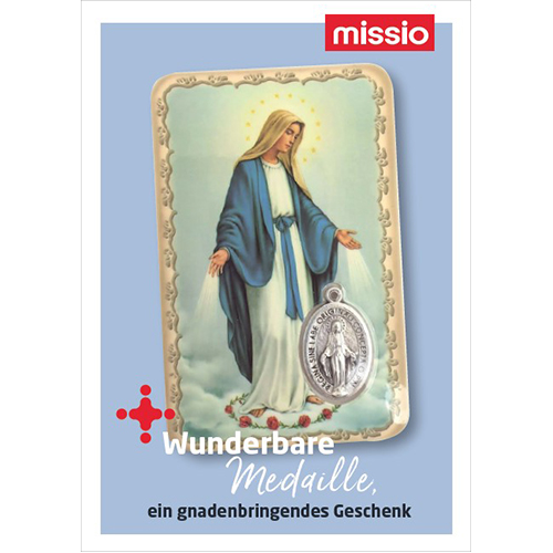 Gebetskarte "Wunderbare Medaille"
