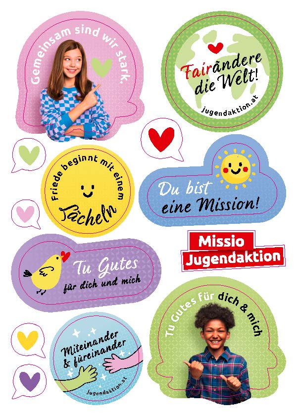 Sticker (1 = 25 Stück gebündelt) – Bild 2