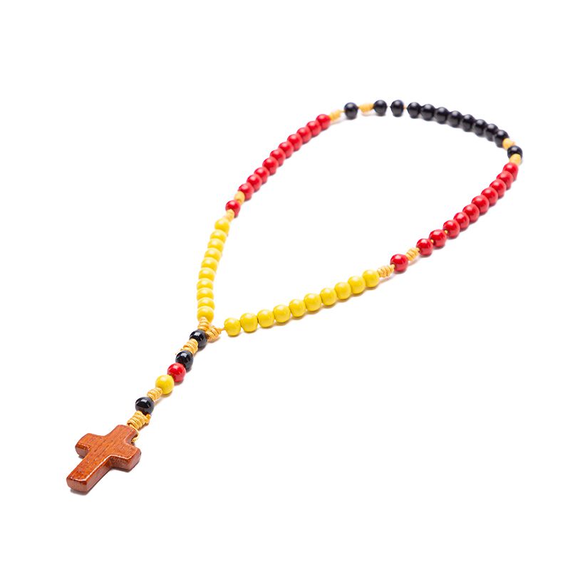 Rosenkranz "schwarz-rot-gold" – Bild 2