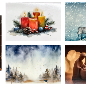 Weihnachtskarten-Set